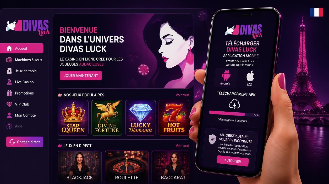 Télécharger l’app APK Divas Luck sur Android/iOS